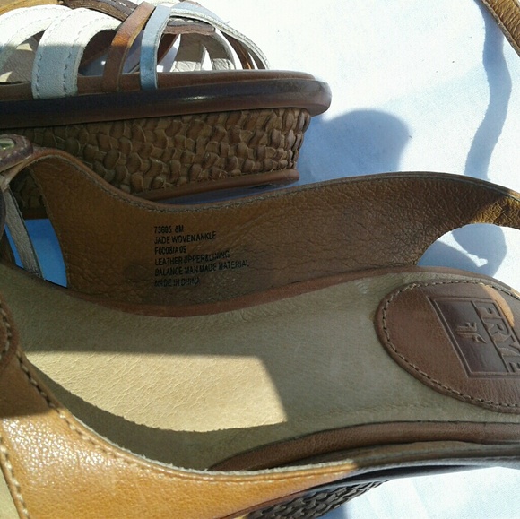 The Frye Company Jade Leather Weave Sandals